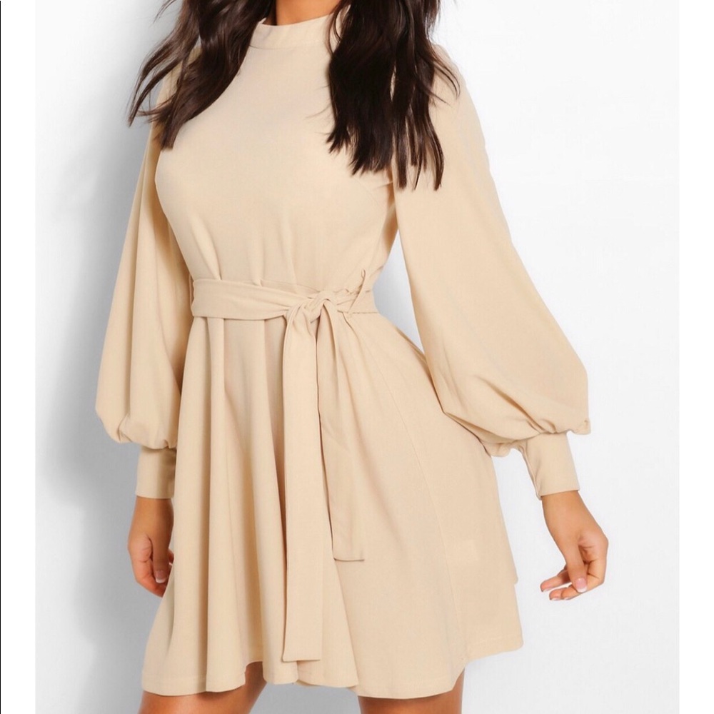 Long sleeve Skater Dress